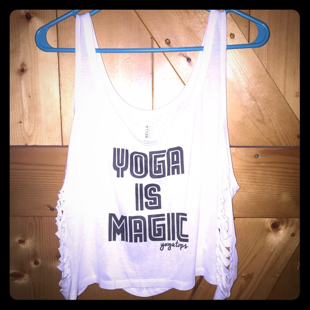 Yoga Is Magic Shredded Tank